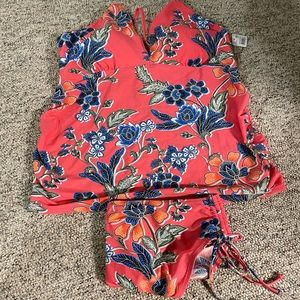 Maternity tankini bathing suit